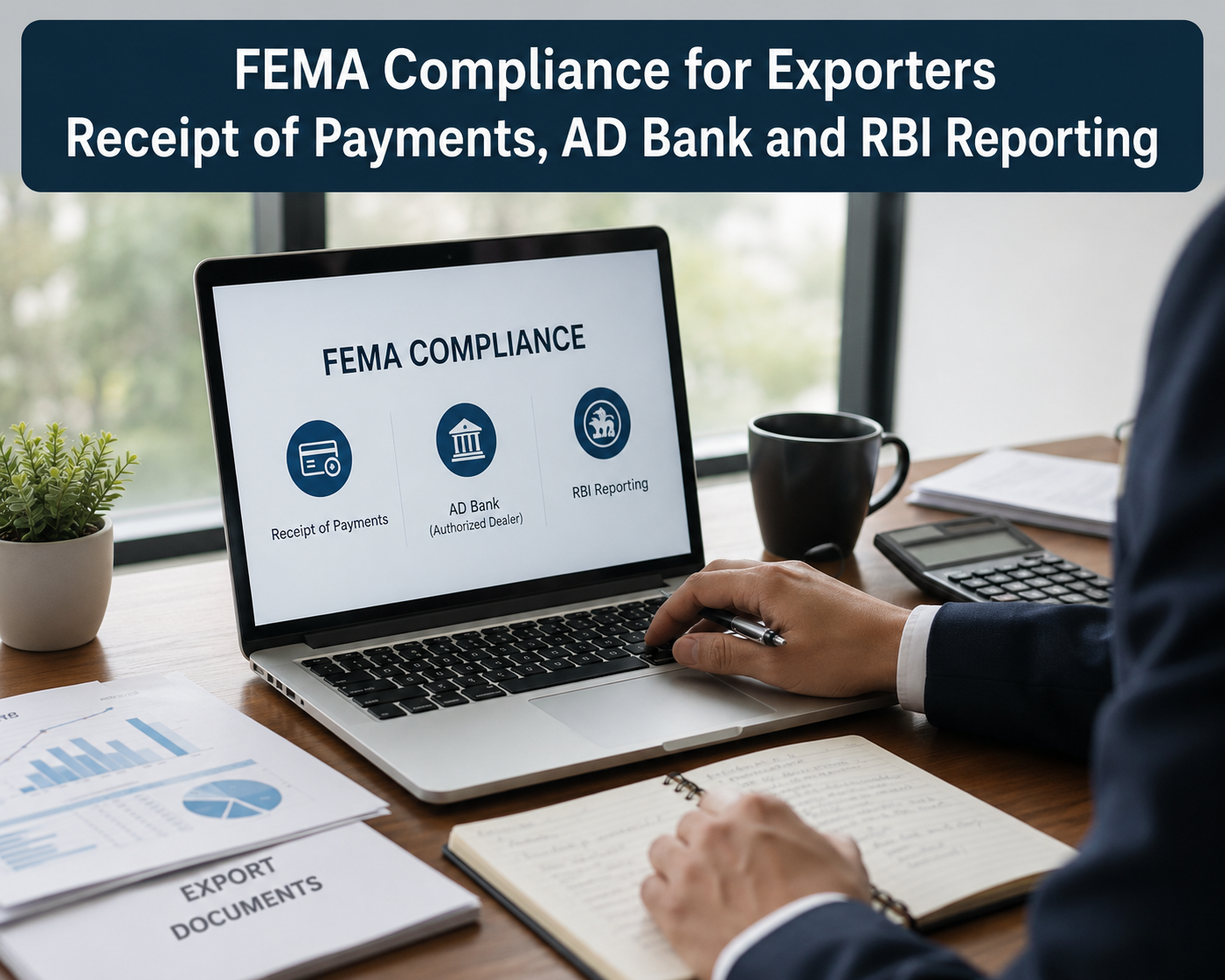 FEMA Compliance For Exporters: Receipt Of Export Payments Role Of AD Bank And RBI Reporting Requirem